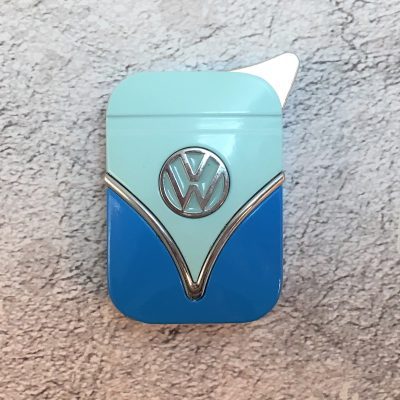 VW-Feuerzeug-Samba-blau-hellblau-Detail-2